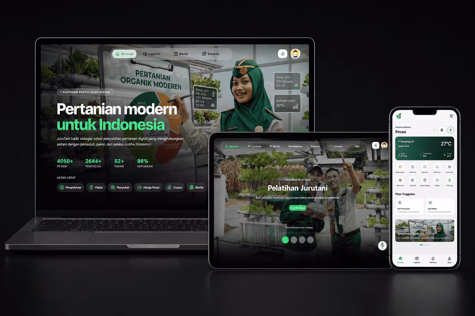 Interface Platform Jurutani