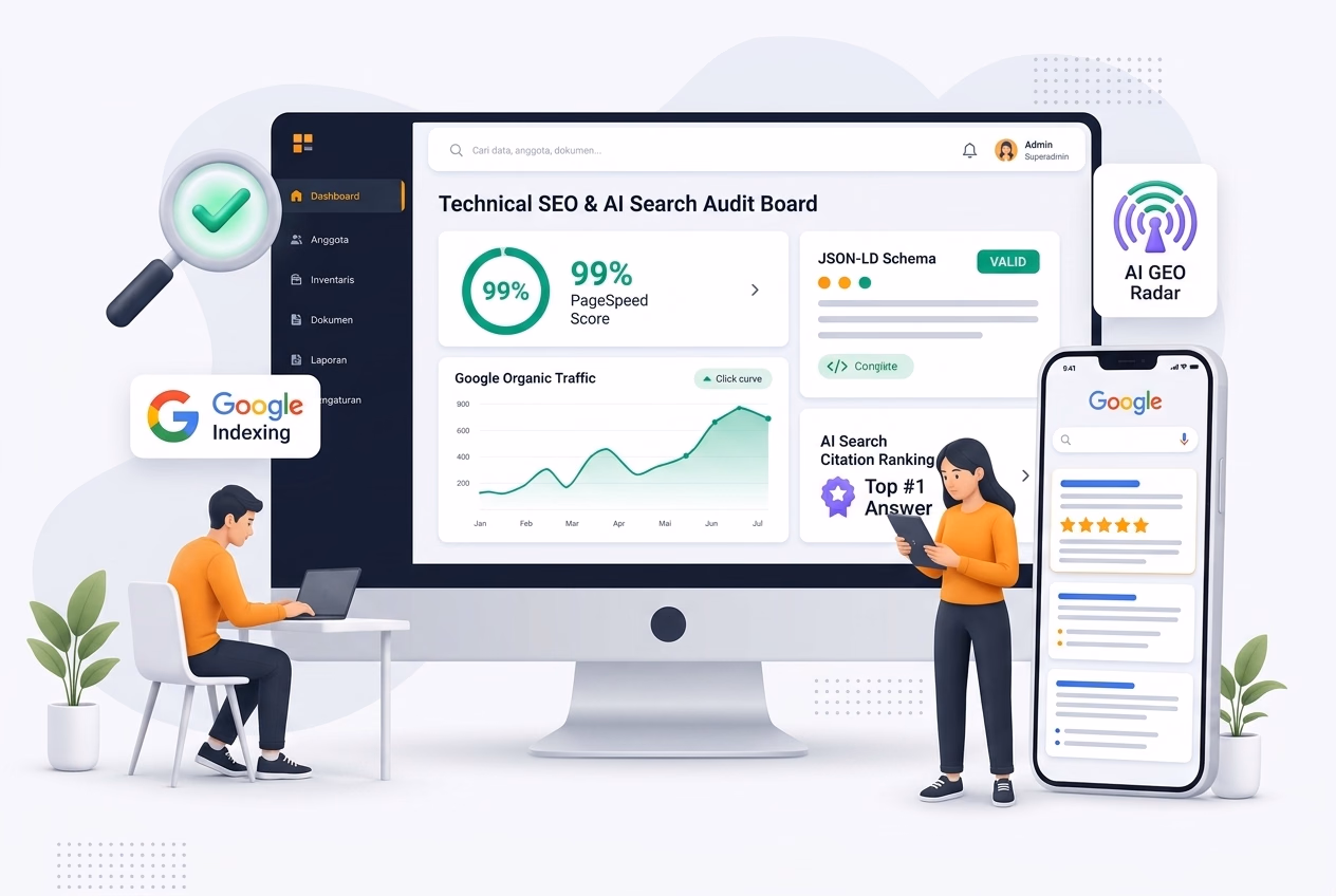 Optimasi SEO & Generative Engine Optimization (GEO)