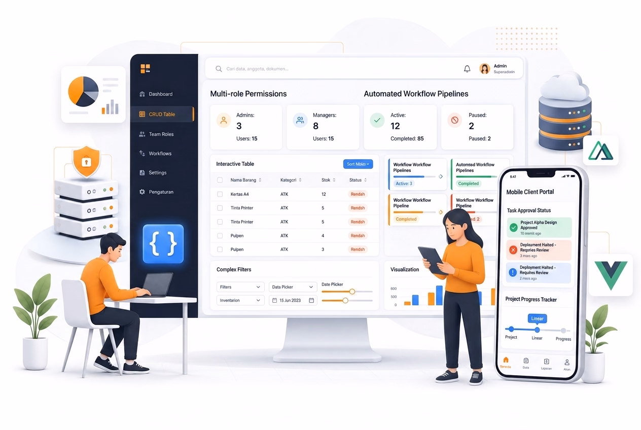 Pengembangan Web Application Custom
